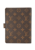 Louis Vuitton Agenda Cover MM, &pound;320, Accessories, Brown, Canvas, Back view
